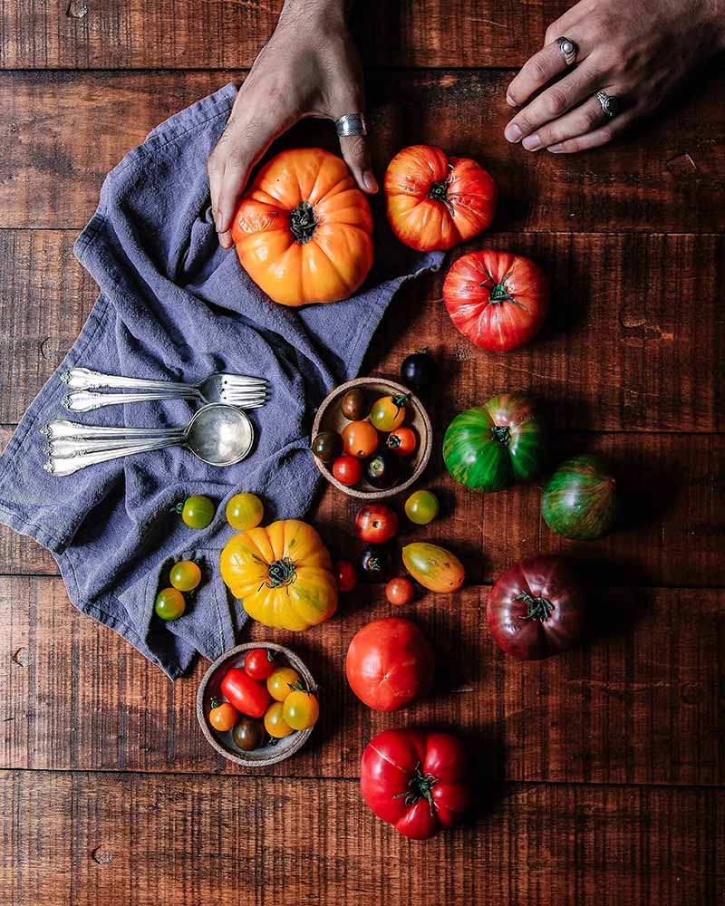 Easy Oven Roasted Tomatoes 16 various types of tomatoes