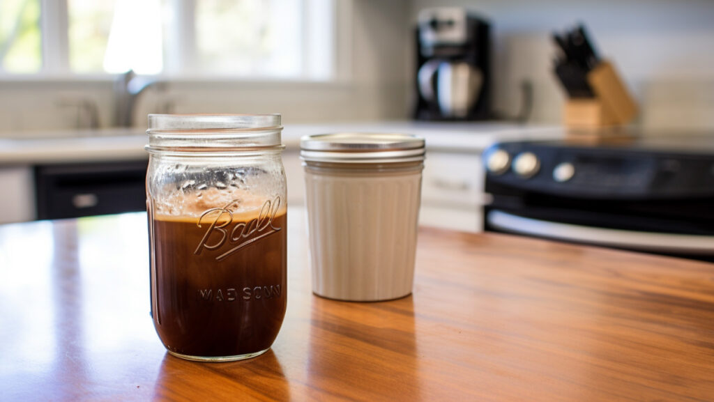 15 Quick Hacks For Your Leftover Brewed Coffee 4 Store Leftover Coffee In A Mason Jar In The Fridge