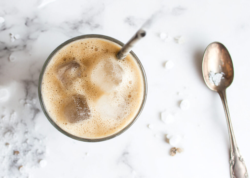 Frappe: The Cold Coffee Classic With Greek Roots 5 Iced Greek Frappe In Glass With Foam