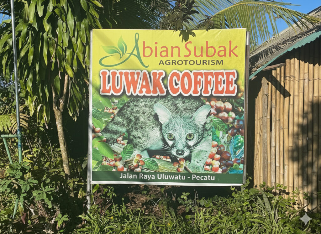 Kopi Luwak (Civet Coffee): The World'S Most Controversial Brew 4 Luwak Coffee Farm Sign
