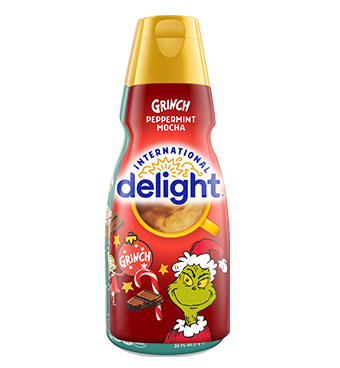 Grinch-Themed Flavor Non-Dairy Coffee Creamers
